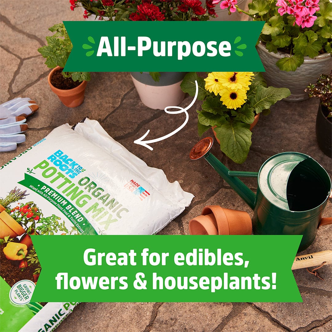 Organic Premium Blend Potting Mix 1 cu.ft. – 2 Pack - Image 6