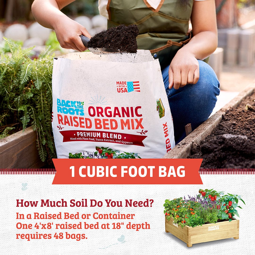 Organic Premium Blend Raised Bed Mix 1 cu.ft. – 2 Pack - Image 5