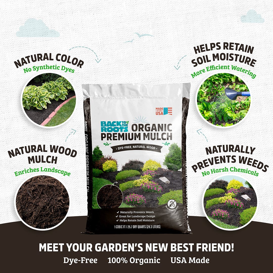 Organic Premium Mulch — Natural Wood (1 cubic ft) 2 Pack — Ready to Use - Image 4