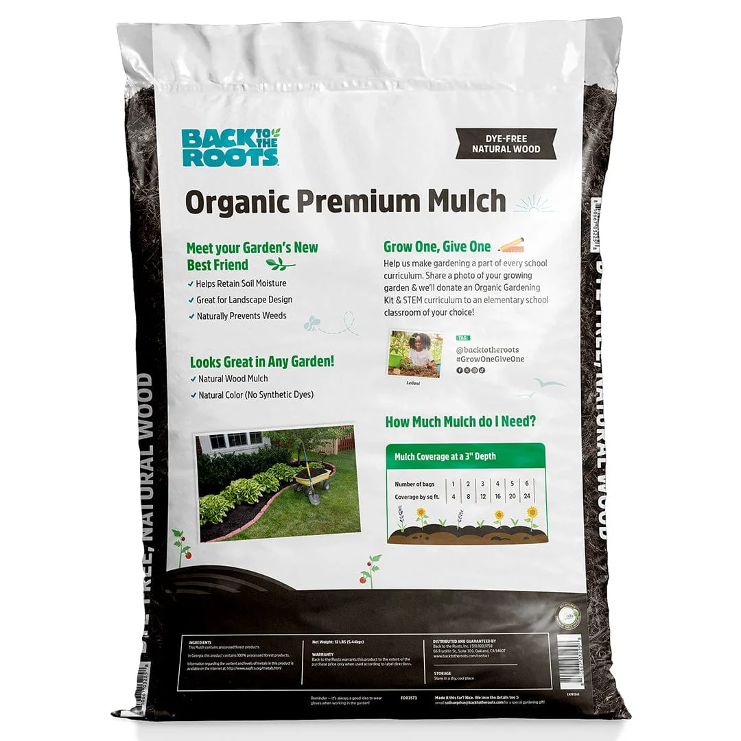 Organic Premium Mulch — Natural Wood (1 cubic ft) 10 Pack — Ready to Use - Image 10