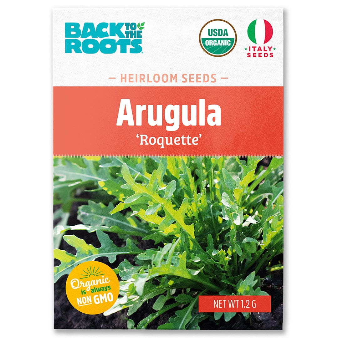 Organic Arugula Seeds — 'Roquette'