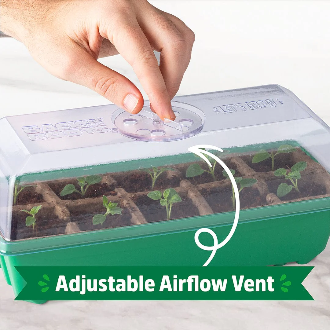 Greenhouse Germination Kit (Organic & Plantable, 10-Cell Tray) - Image 5
