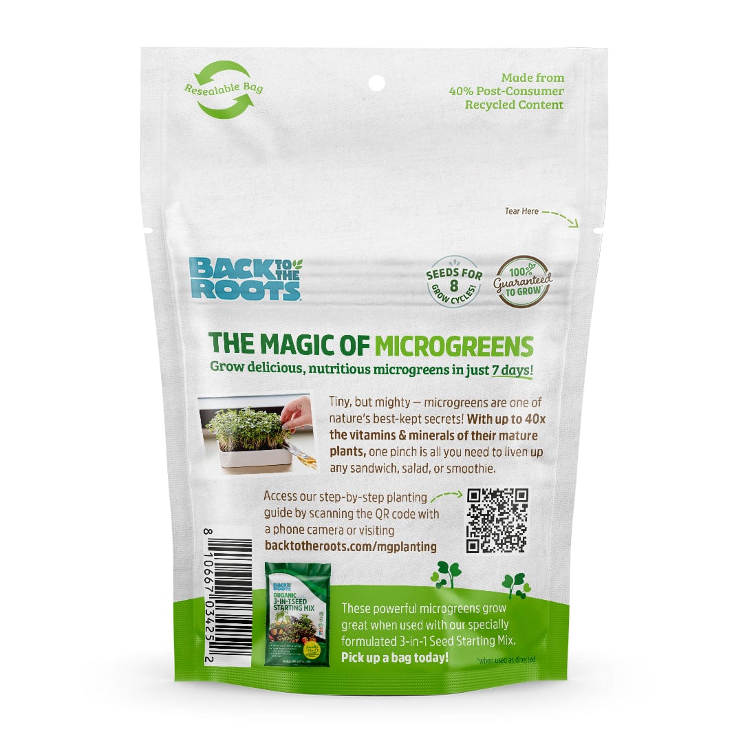 Organic Microgreen Seeds Refill Value Pack — Mighty Mix - Image 2