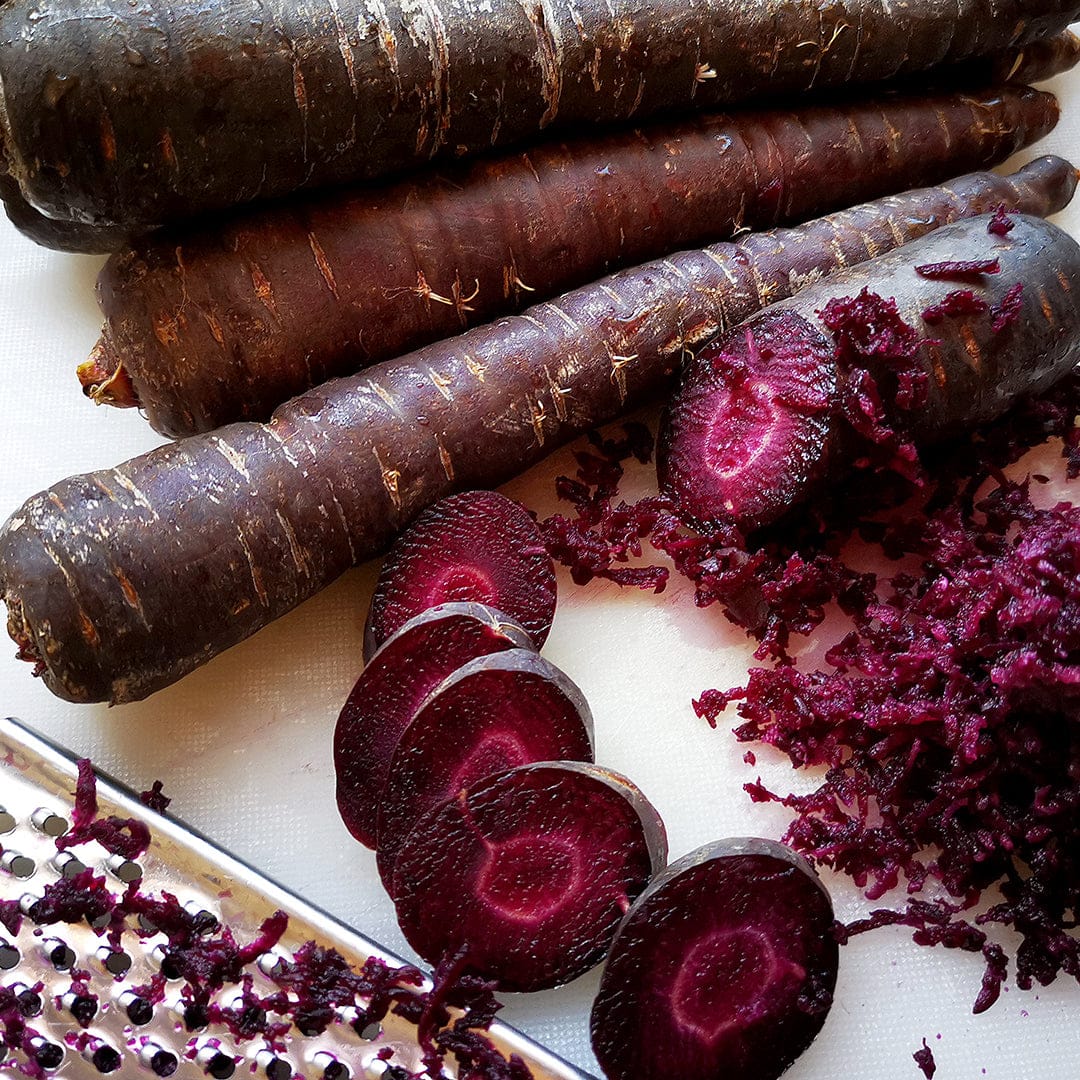 Organic Carrot Seeds — 'Purple Dragon' - Image 6