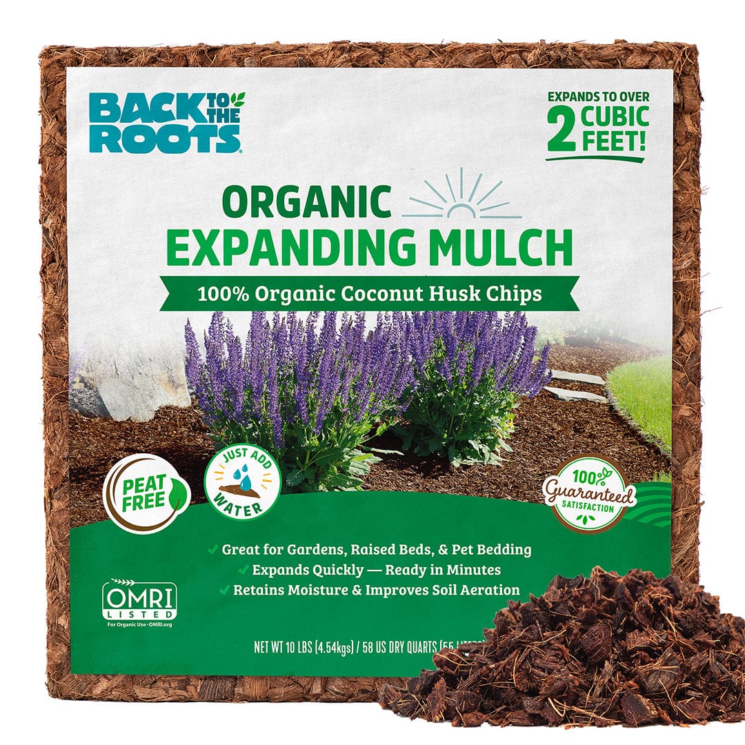 Organic Coconut Coir Mulch 10lb Block