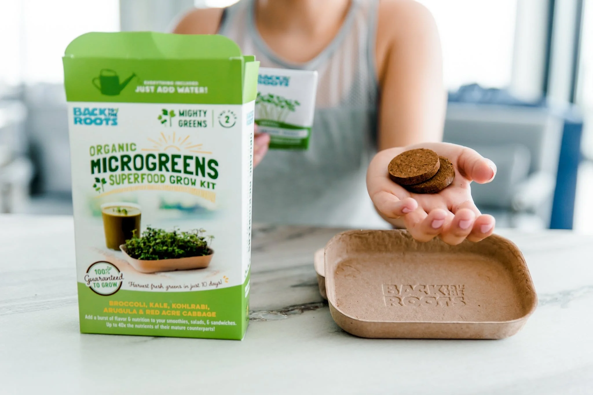 Organic Microgreens Kit, Bulk Saver 6-Pack 🌱 - Image 5
