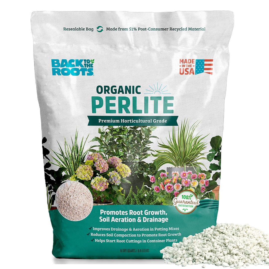 Organic Perlite - Premium Horticultural Grade (8 Quart)