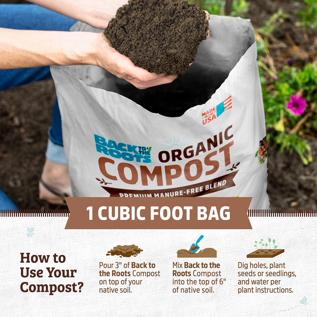 Organic Premium Compost — Manure-Free Blend (1 cu.ft.) — Ready to Use - Image 5
