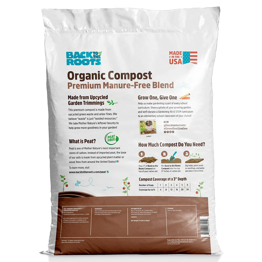 Organic Premium Compost — Manure-Free Blend (60 1 cu.ft. Bags) — Ready to Use - Image 10