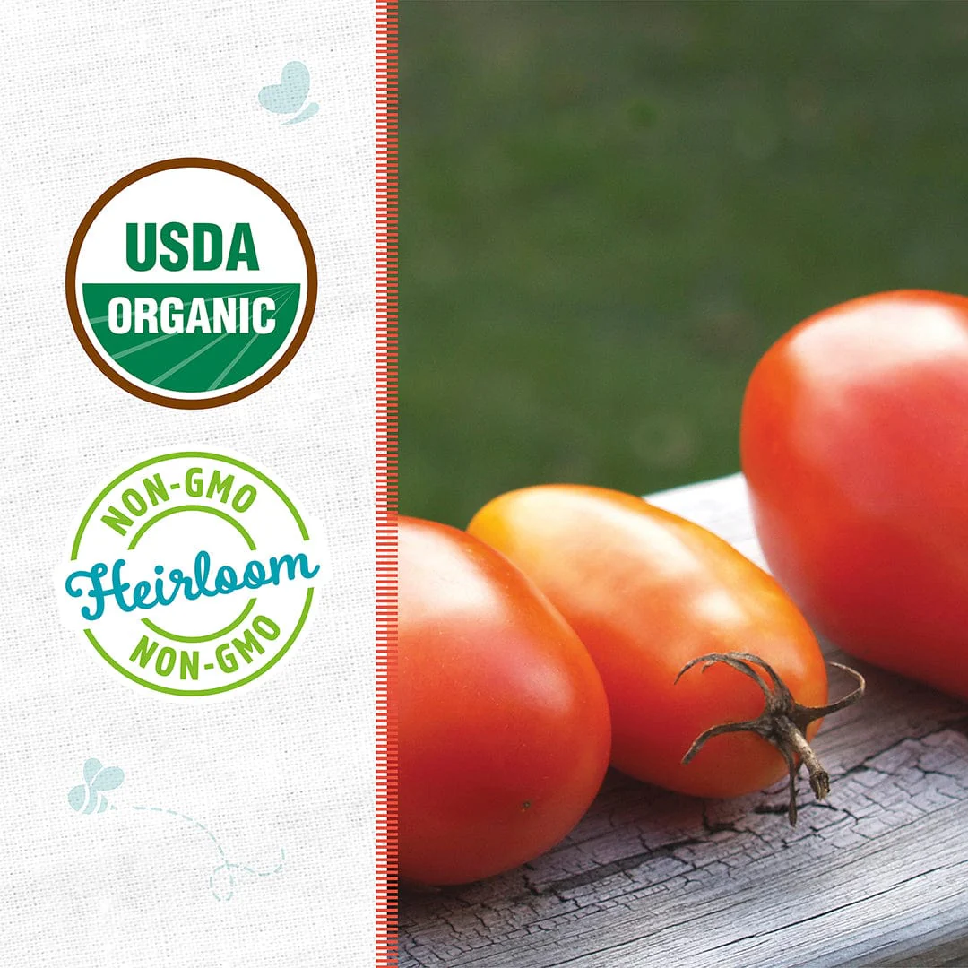 Organic Tomato Seeds — Roma - Image 2